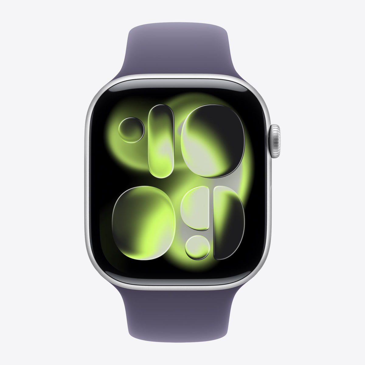 Armband für Smartwatch - 46mm - Größe S/M - lila Nebel - für Watch Hermès Series 9, SE 3, Series 10, Series 11, Series 8, Series 9, Ultra 2, Ultra 3 – Ansicht 3