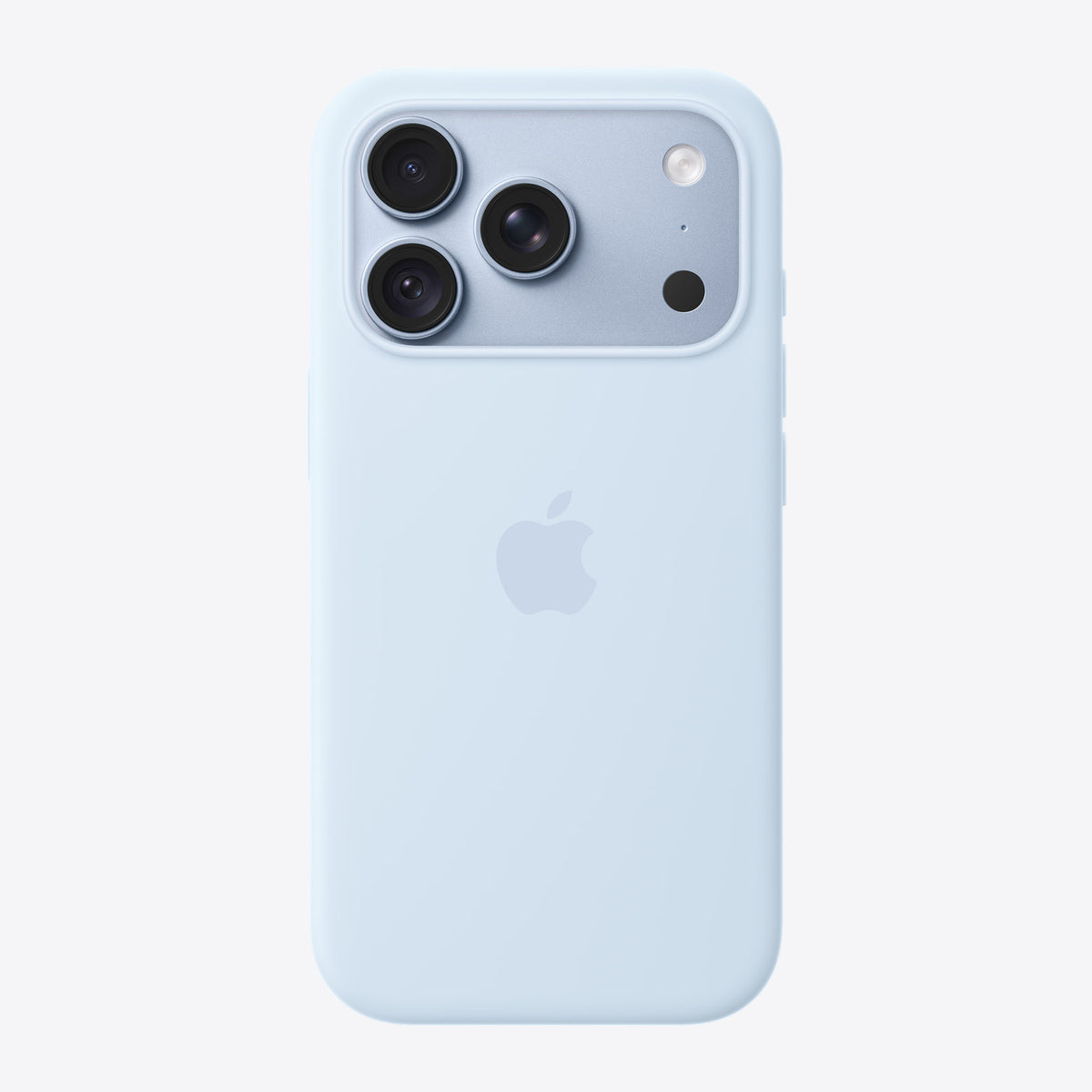 iPhone 18 Pro Silicone Case with MagSafe – Crisp Blue
