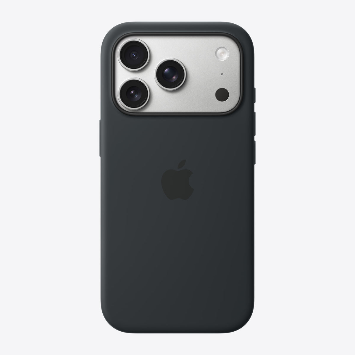 iPhone 17 Pro Silicone Case with MagSafe – Black