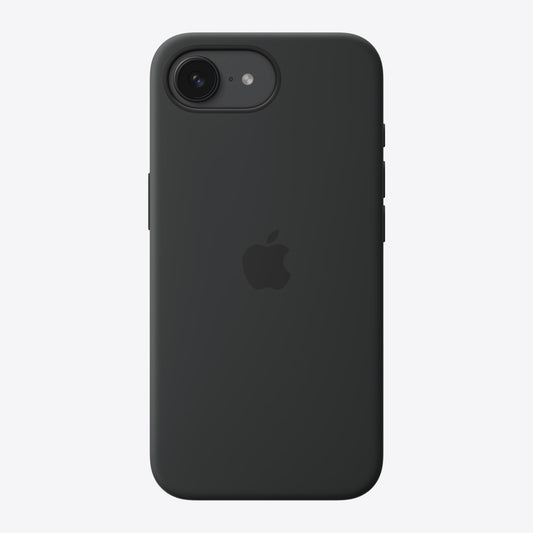 iPhone 16e Silikon Case – Schwarz