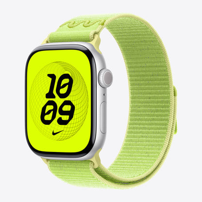 Apple Nike - Loop für Smartwatch - 46mm - 145 - 220 mm - Volt-Spritzschutz - für Watch Hermès Series 9, SE 3, Series 10, Series 11, Series 8, Series 9, Ultra 2, Ultra 3