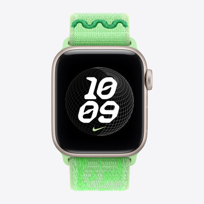 40mm Green Spark Nike Sport Loop
