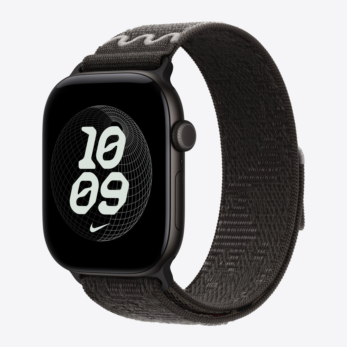 46 mm Nike Sport Loop After Dark Black – Detail