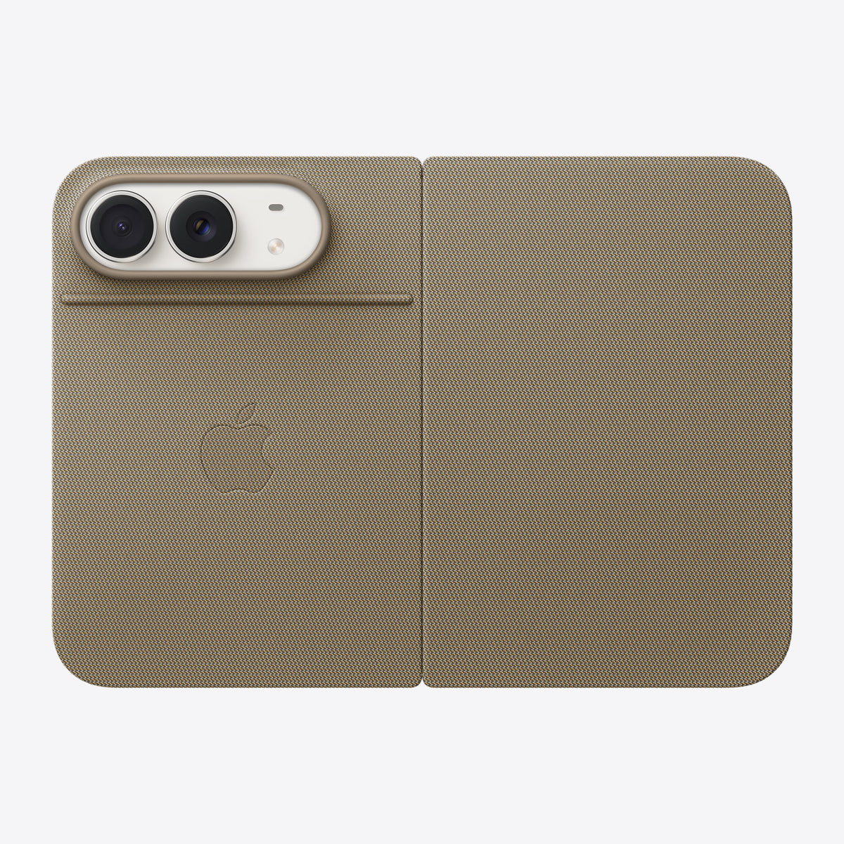 iPhone Duo Folio with Kickstand – Taupe – Back