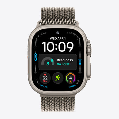 49 mm Milanaise Armband Titan Natur – L