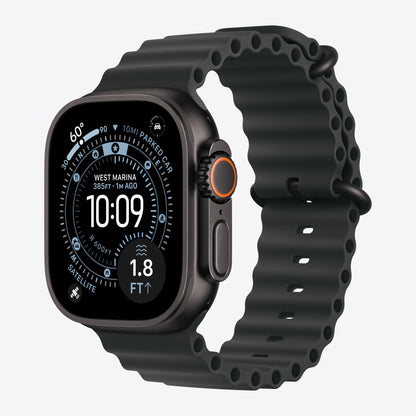Verlängerung für 49 mm Ocean Armband Halbtransparentes Schwarz