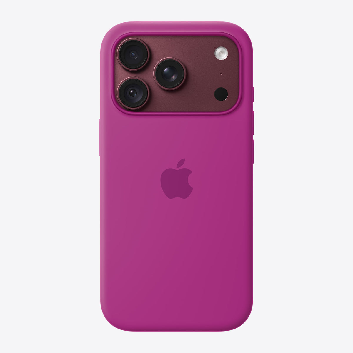 iPhone 18 Pro Silicone Case with MagSafe – Magenta