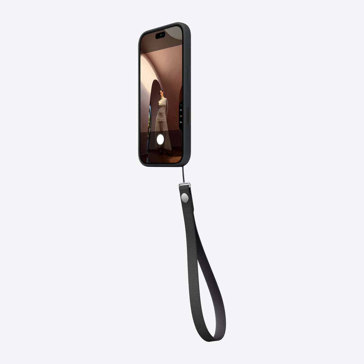 Wrist Strap – Black – Side view