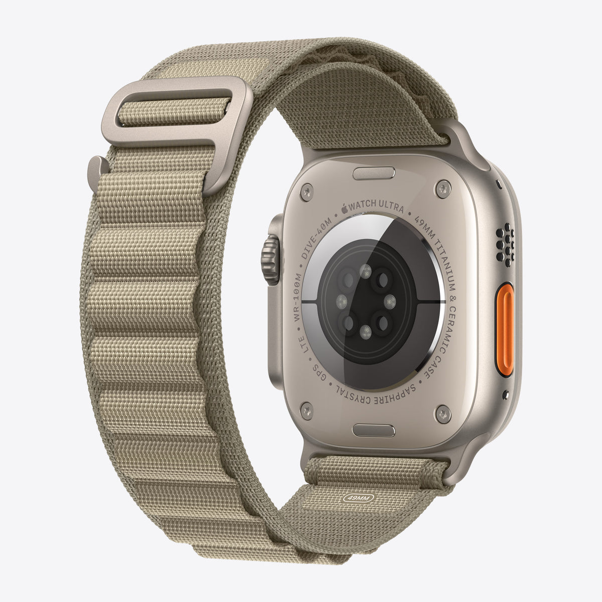 Loop für Smartwatch - 49 mm - Größe S - Oliv – Ansicht 4