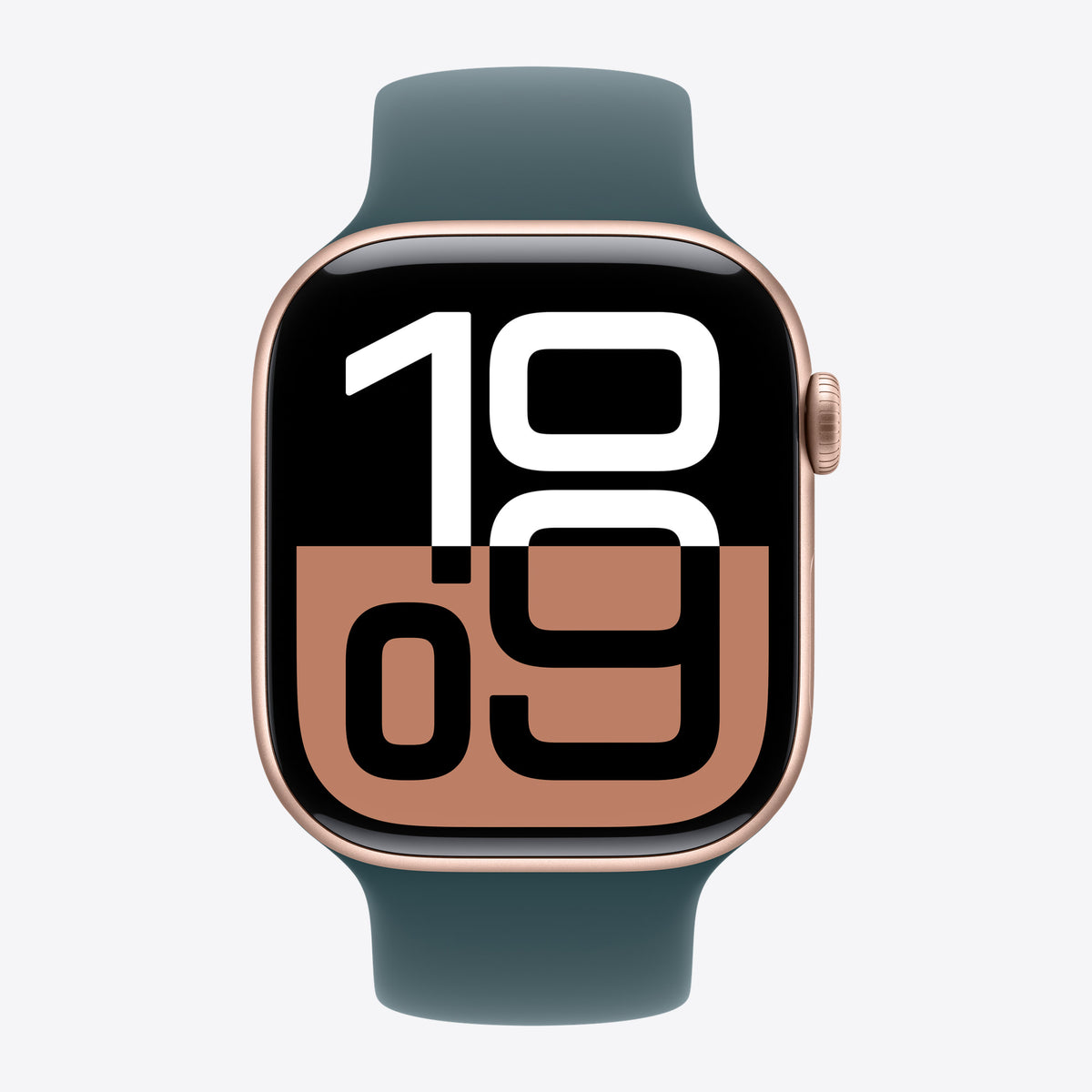 Armband für Smartwatch - 46mm - Größe S/M - Seeblau – Ansicht 3