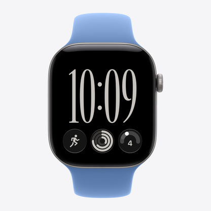 46 mm Sportarmband Hyazinthenblau – S/M