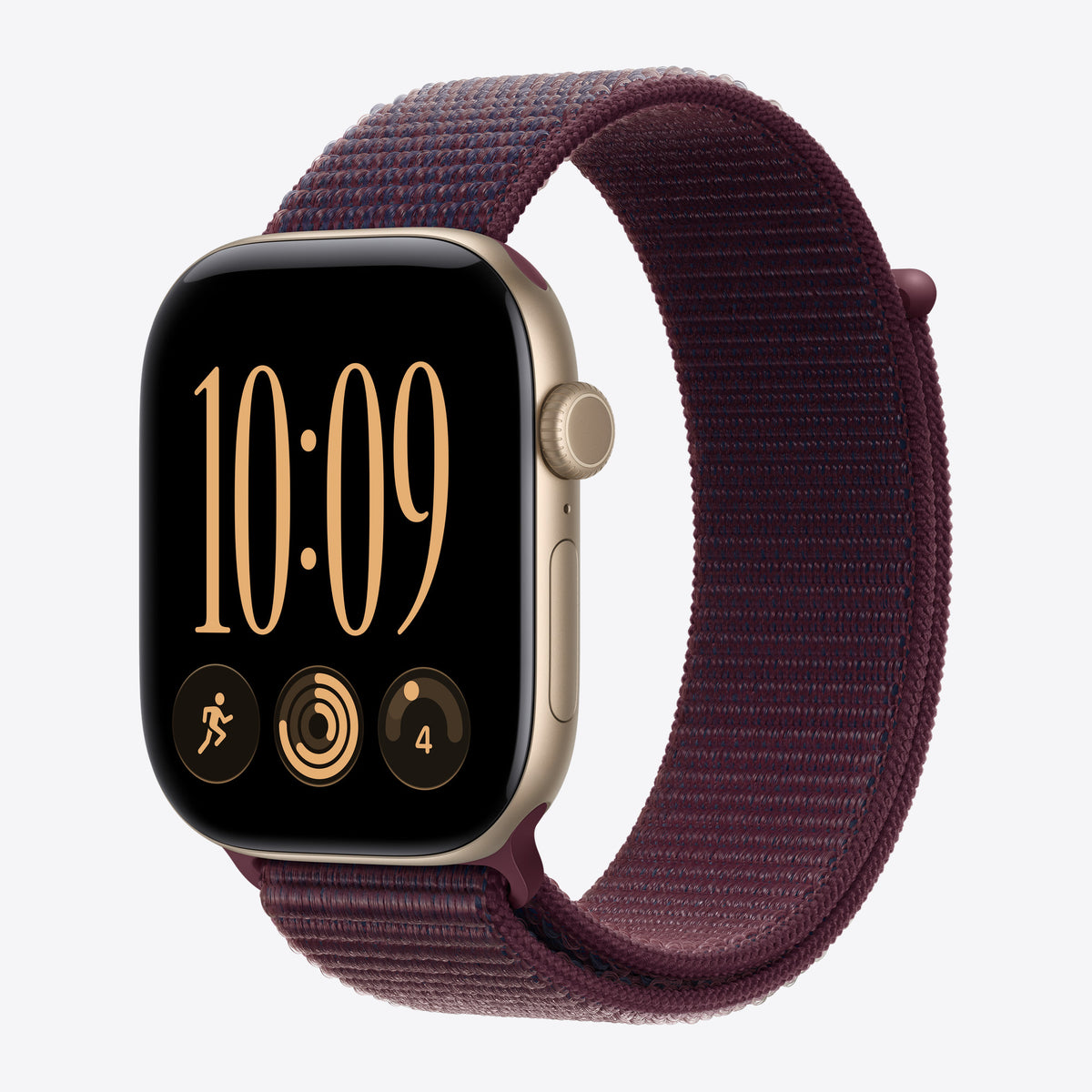 46mm Burgundy Sport Loop – View 2