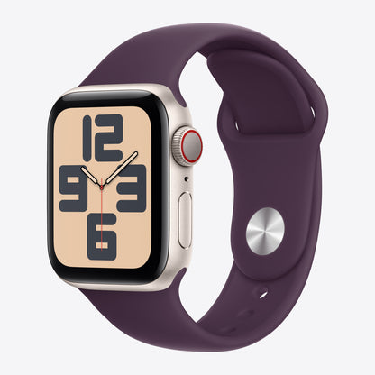 Uhrarmband für Smartwatch - 40 mm - Größe S/M - Pflaume