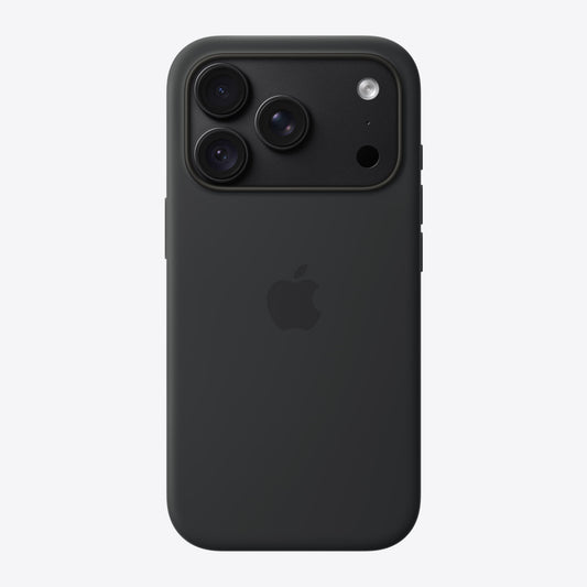 iPhone 18 Pro Silikon Case mit MagSafe – Schwarz