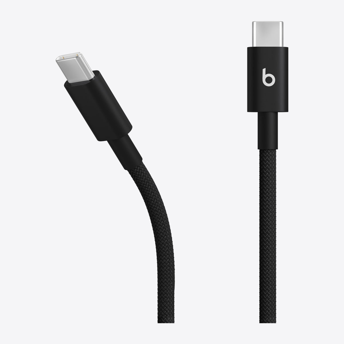 Beats USB-C to USB-C Woven Cable (1.5 m / 5 ft) – Bolt Black – View 2