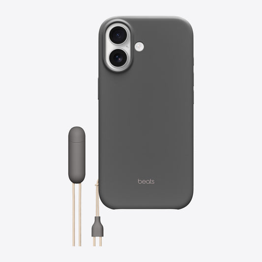 Beats iPhone 17 Kickstand Case mit MagSafe und Kamerasteuerung – Granitgrau