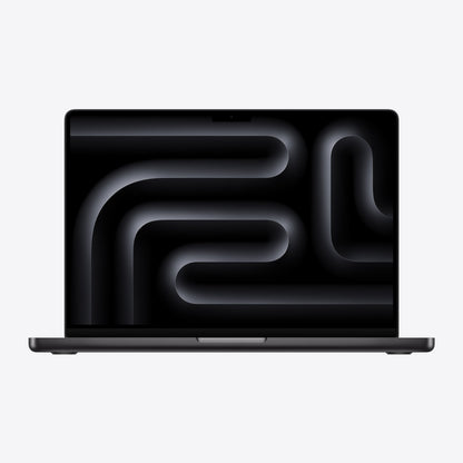 MacBook Pro 14" (M5) · 24 GB · 4 TB · Nanotexturglas · 70 W · Tastatur: Magic Keyboard mit Touch ID (Deutsch) · Space Schwarz