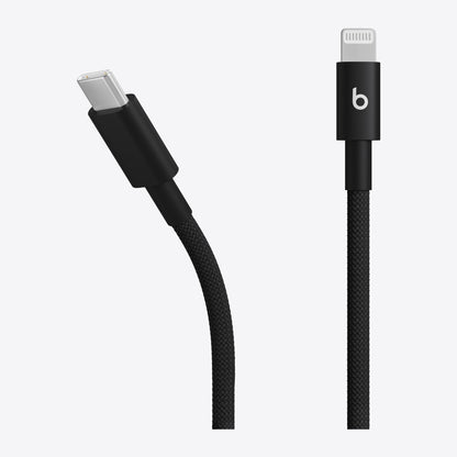 Beats USB-C to Lightning Woven Cable (1.5 m / 5 ft.) – Bolt Black