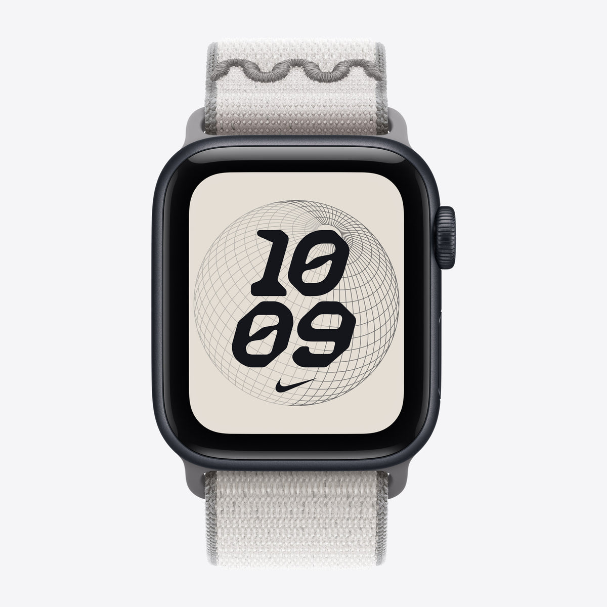 Apple Nike - Loop für Smartwatch - 40mm - 130 - 190 mm - verschleierter Grau - für Watch Hermès Series 7, Hermès Series 9, SE 3, Series 10, Series 11, Series 8, Series 9 – Ansicht 3