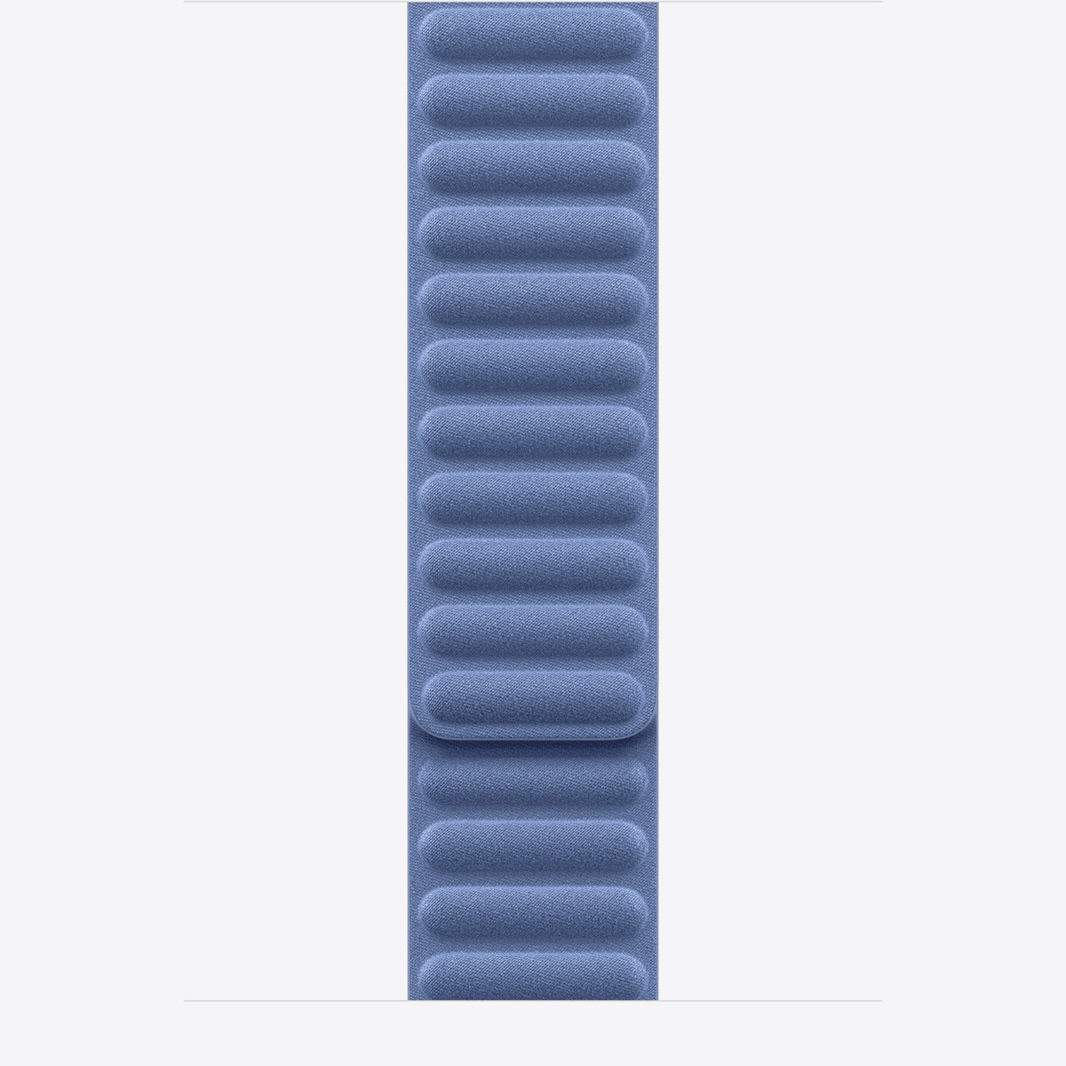 46 mm Armband mit Magnetverschluss Hyazinthenblau – M/L