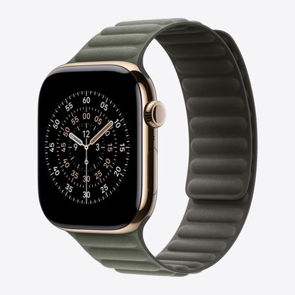 Uhrarmband für Smartwatch - 46mm - Größe S/M - Sage Gray - für Watch Hermès Series 9, SE 3, Series 10, Series 11, Series 8, Series 9, Ultra 2, Ultra 3
