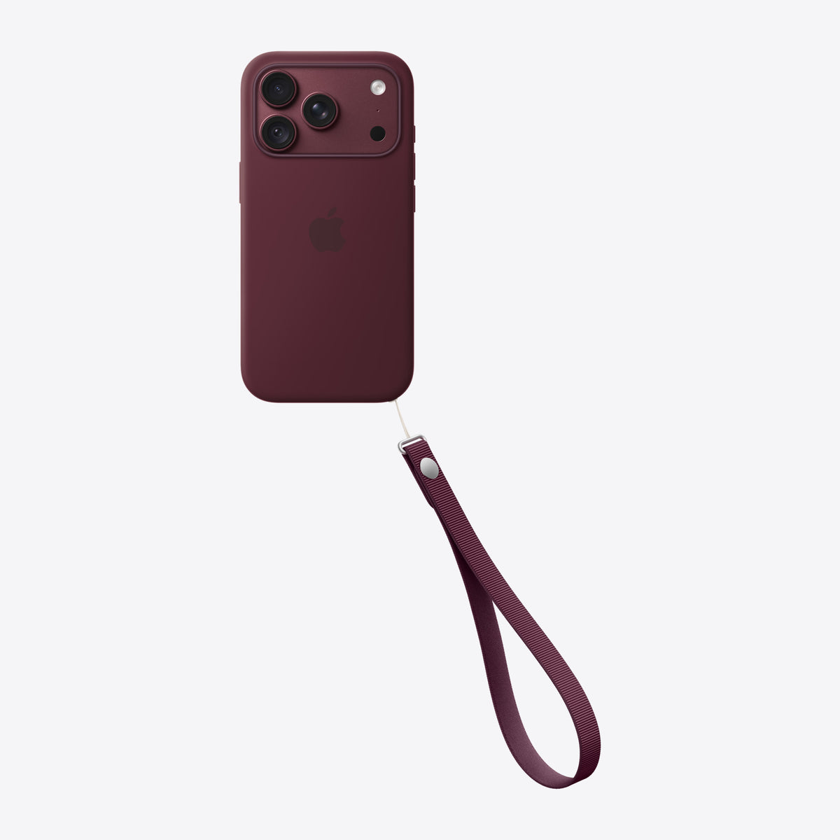 Wrist Strap – Burgundy – View 2
