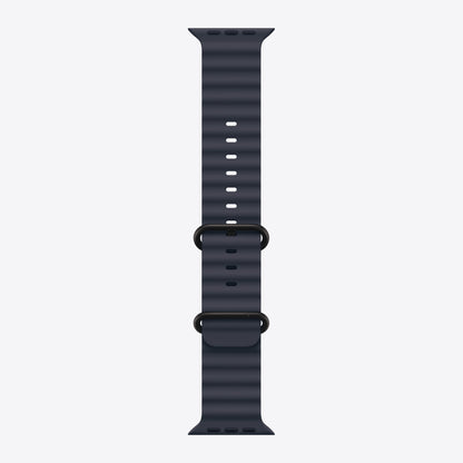 49 mm Ocean Armband Halbtransparentes Schwarz