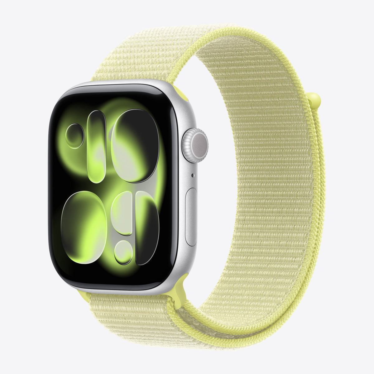Loop für Smartwatch - 46mm - 145 - 220 mm - Neongelb - für Watch Hermès Series 9, SE 3, Series 10, Series 11, Series 8, Series 9, Ultra 2, Ultra 3 – Ansicht 2