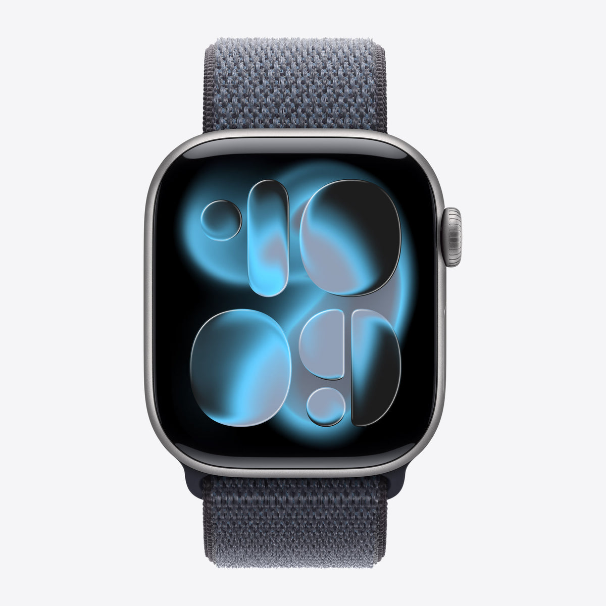 Loop für Smartwatch - 42mm - 130 - 200 mm - Ankerblau - für Watch Hermès Series 7, Hermès Series 9, SE 3, Series 10, Series 11, Series 8, Series 9 – Ansicht 3