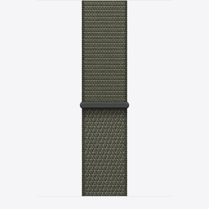 Loop für Smartwatch - 46mm - 145 - 220 mm - Wald - für Watch Hermès Series 9, SE 3, Series 10, Series 11, Series 8, Series 9, Ultra 2, Ultra 3