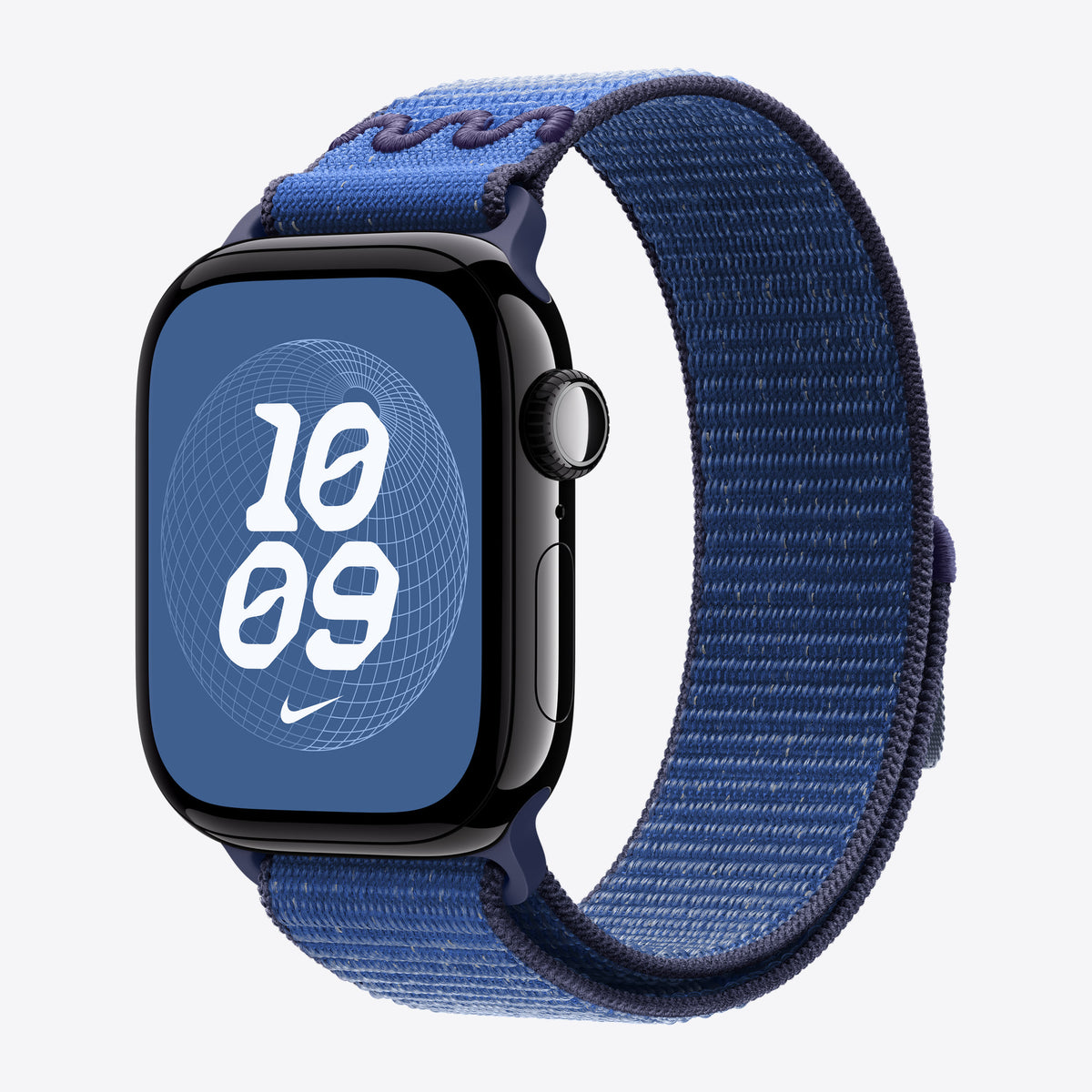Apple Nike - Loop for Smartwatch - 42mm - 130 - 190mm - blaues Band - for Watch Hermès Series 7, Hermès Series 9, SE 3, Series 10, Series 11, Series 8, Series 9 – View 2