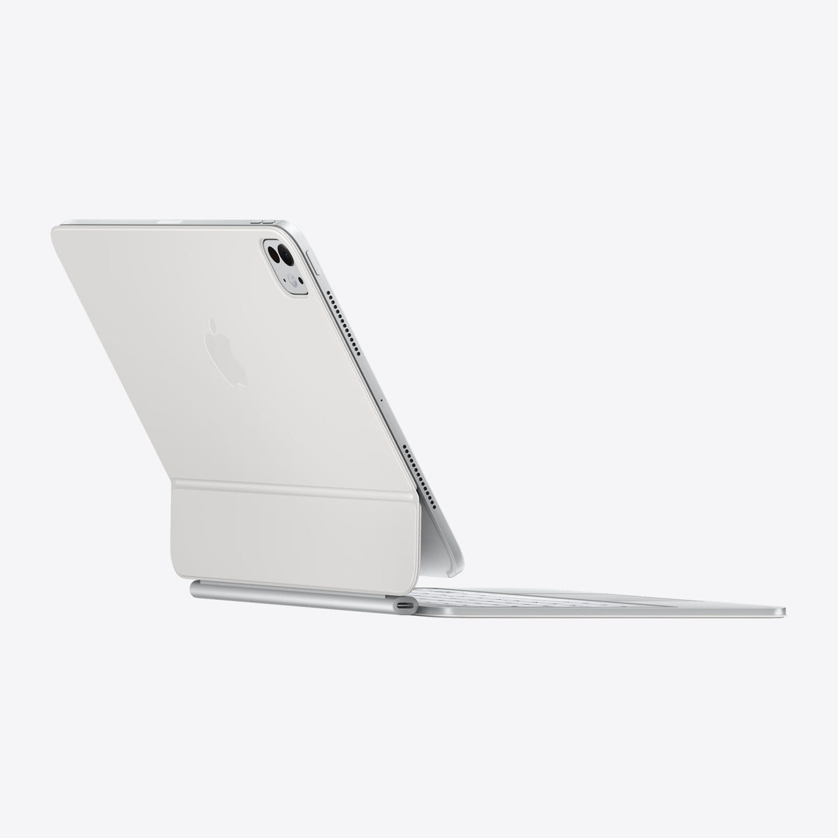 Magic Keyboard for iPad Pro 11-inch (M5) – German – White – Rear view