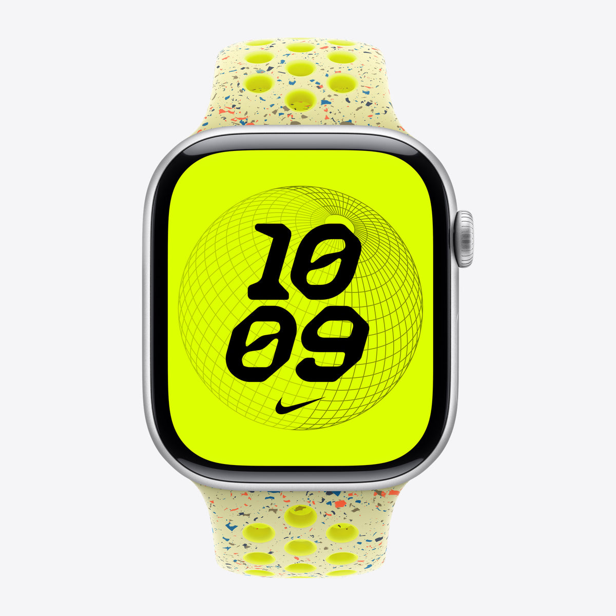 Apple Nike - Armband für Smartwatch - 46mm - Größe S/M - Volt-Spritzschutz - für Watch Hermès Series 9, SE 3, Series 10, Series 11, Series 8, Series 9, Ultra 2, Ultra 3 – Ansicht 3