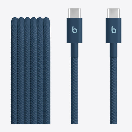 Beats USB-C to USB-C Woven Cable (1.5 m / 5 ft) – Nitro Navy