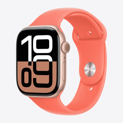 Armband für Smartwatch - 46mm - M/L (für Handgelenke 160 - 210 mm) - Tangerine