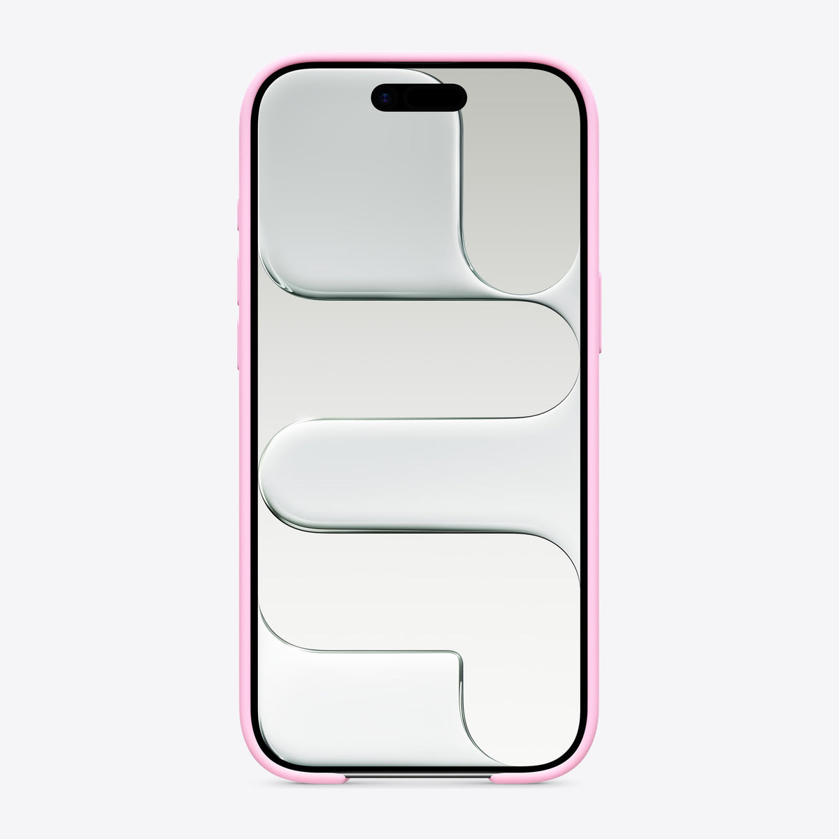 Beats iPhone Air Case with MagSafe and Camera Control — Pebble Pink – Front view
