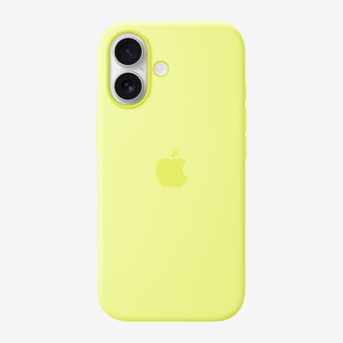 iPhone 17 Silicone Case with MagSafe – Neon Yellow