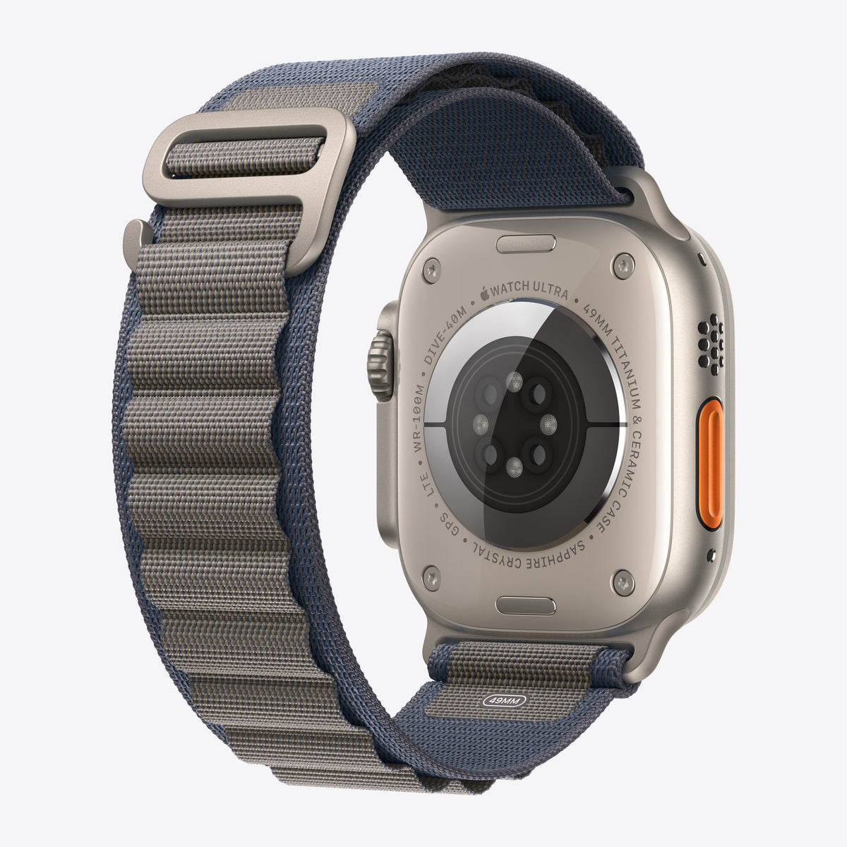 Loop für Smartwatch - 49 mm - Größe S - Blau – Ansicht 4