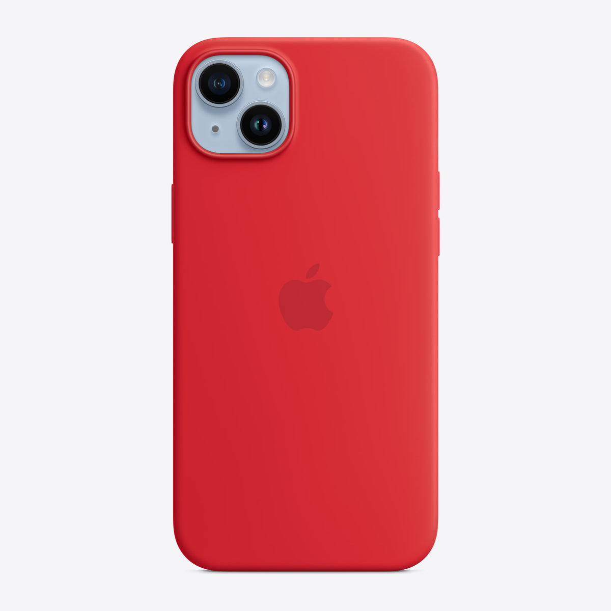 iPhone 14 Plus Silicone Case with MagSafe – (PRODUCT)RED