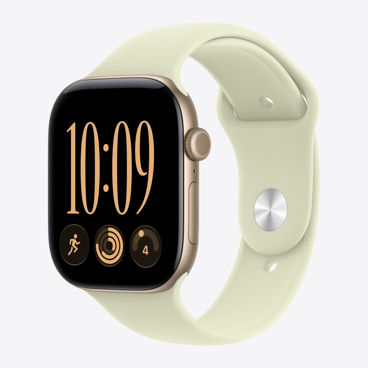46 mm Sportarmband Zartes Agavengrün – S/M – Ansicht 2