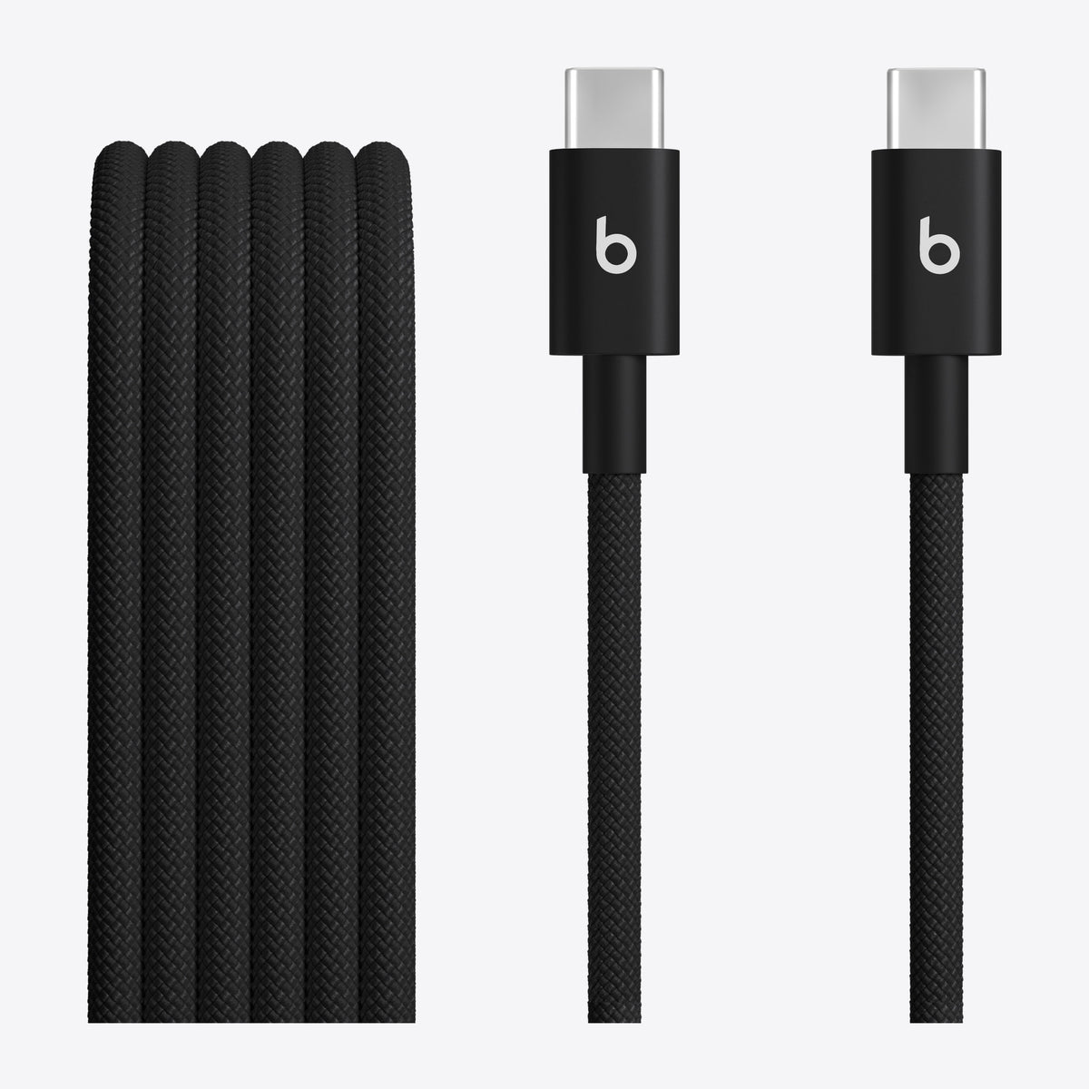Beats USB-C to USB-C Woven Cable (1.5 m / 5 ft) – Bolt Black