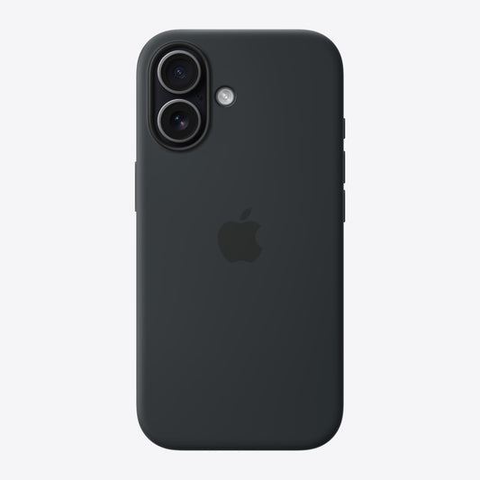 iPhone 17 Silikon Case mit MagSafe – Schwarz