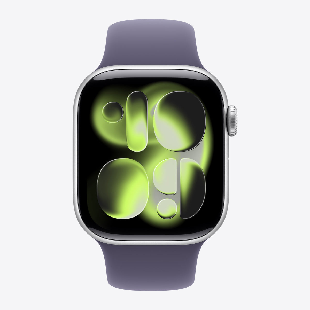 Armband für Smartwatch - 42mm - Größe S/M - lila Nebel - für Watch Hermès Series 7, Hermès Series 9, SE 3, Series 10, Series 11, Series 8, Series 9 – Ansicht 3