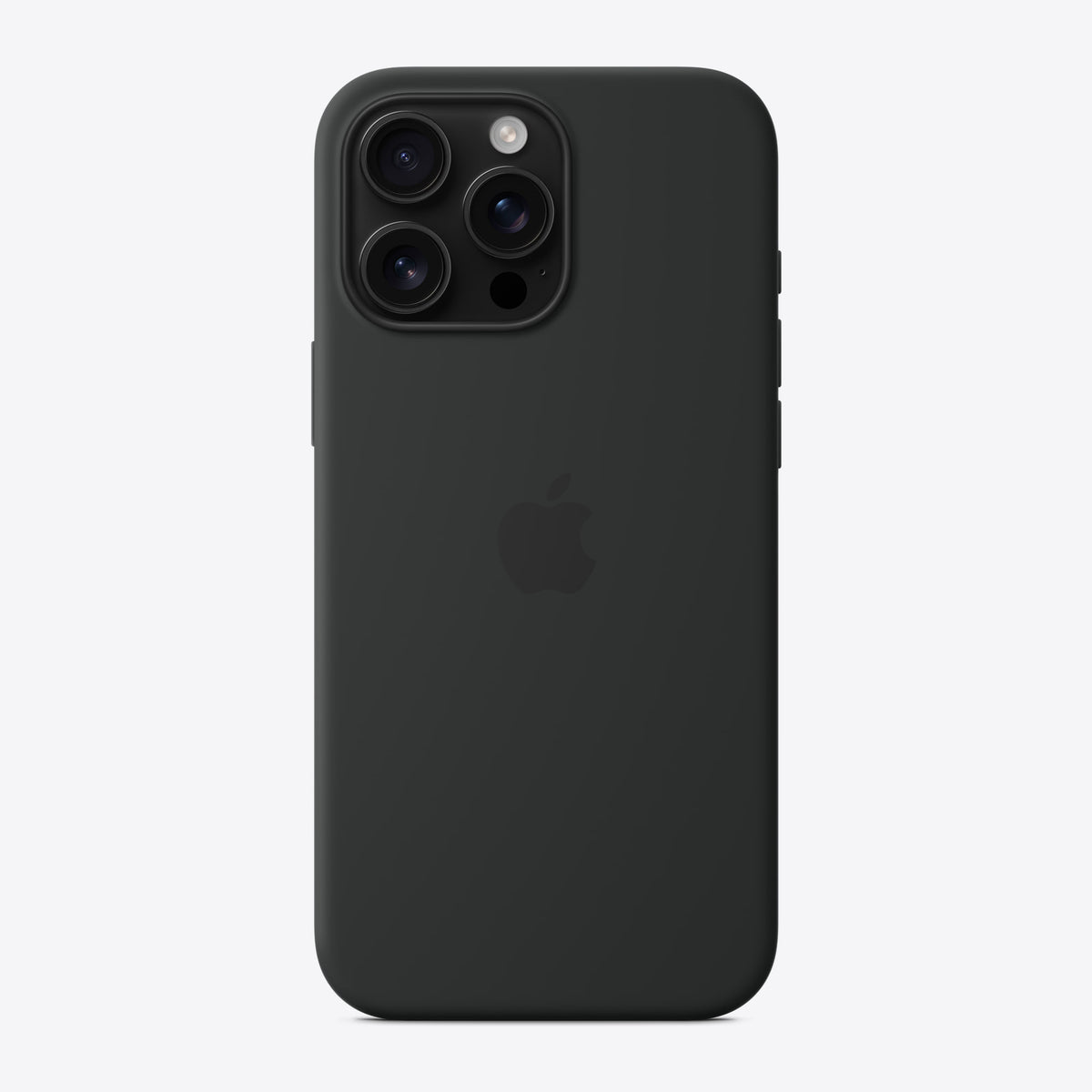 iPhone 16 Pro Max Silicone Case with MagSafe Black