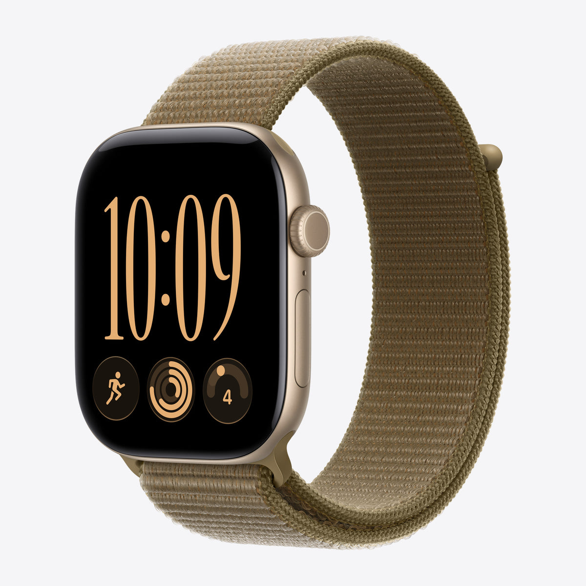 46 mm Sport Loop Oliv – Ansicht 2