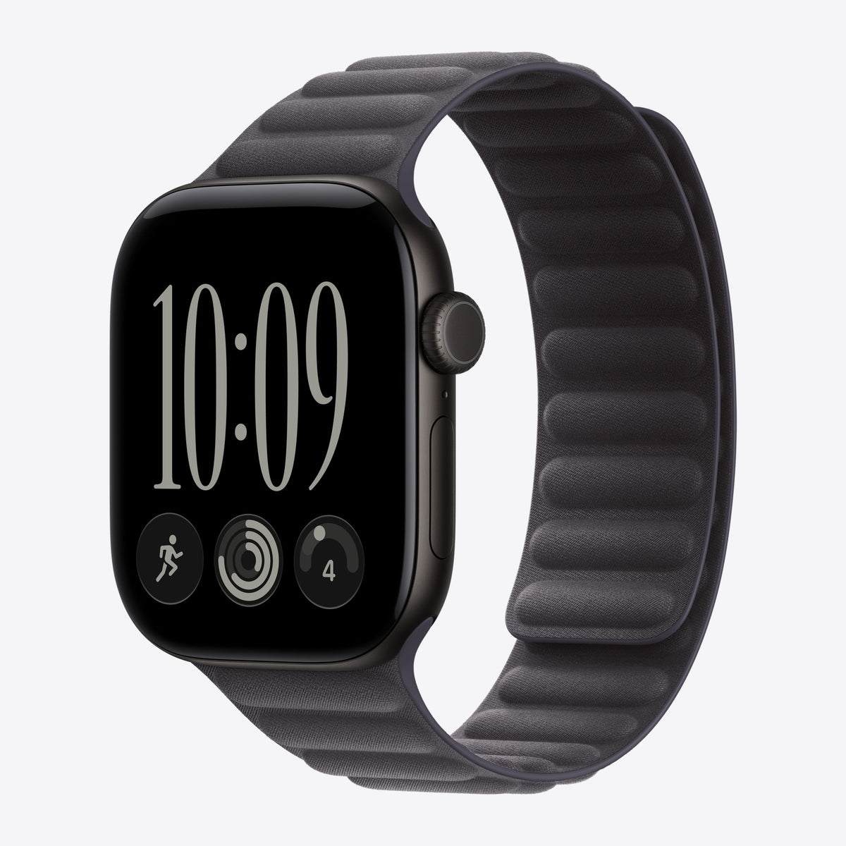42 mm Armband mit Magnetverschluss Mitternacht – M/L – Ansicht 2