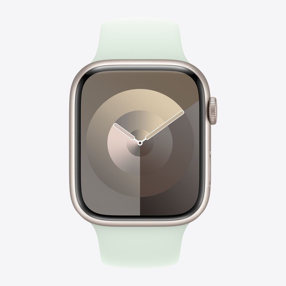 Armband für Smartwatch - 45 mm - M/L (für Handgelenke 160 - 210 mm) - Weiche Minze – Ansicht 3