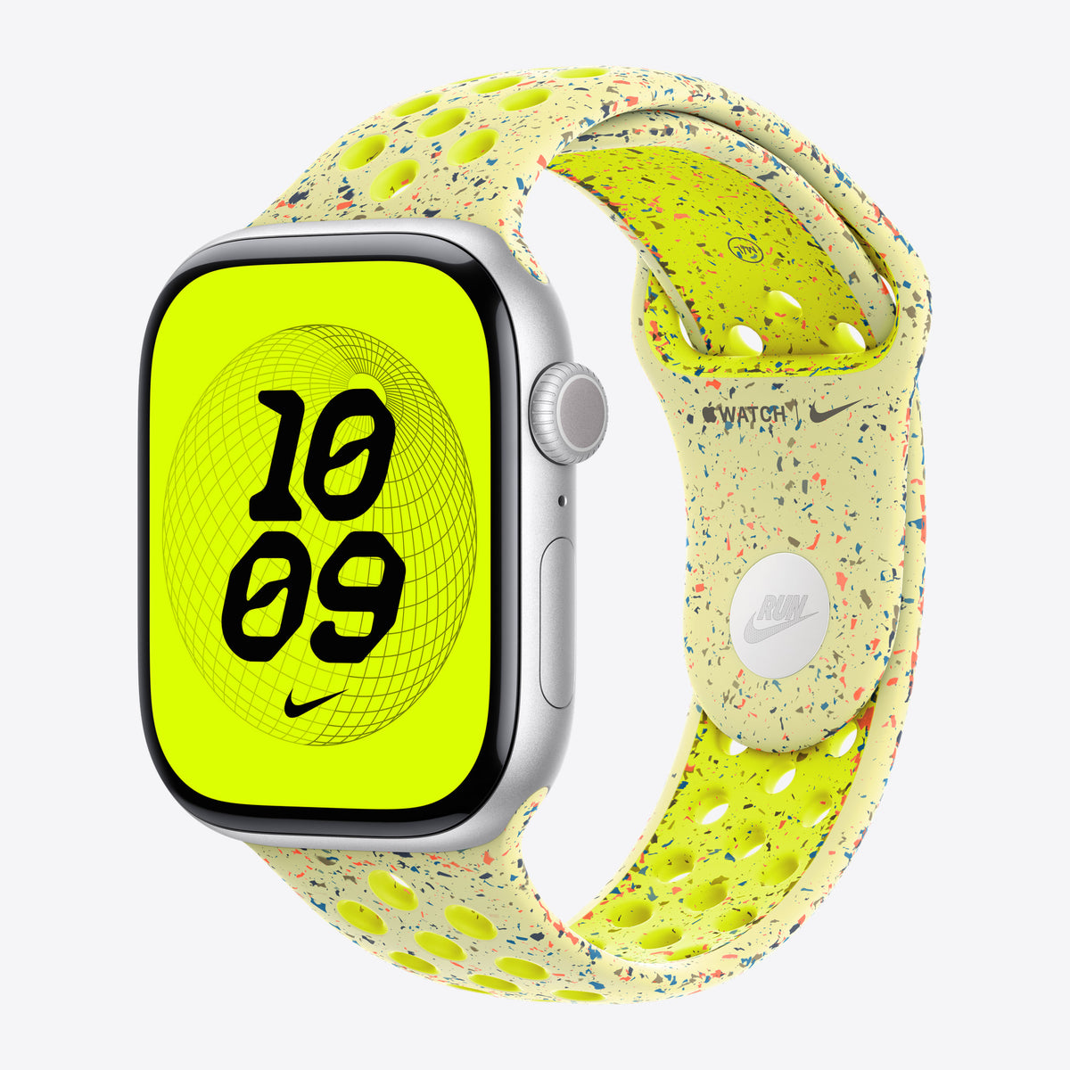 Apple Nike - Armband für Smartwatch - 46mm - Größe S/M - Volt-Spritzschutz - für Watch Hermès Series 9, SE 3, Series 10, Series 11, Series 8, Series 9, Ultra 2, Ultra 3 – Ansicht 2