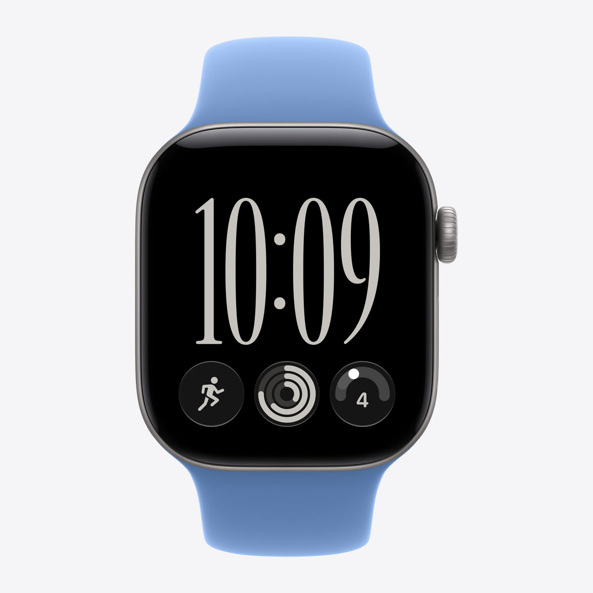 42 mm Sportarmband Hyazinthenblau – S/M – Ansicht 3