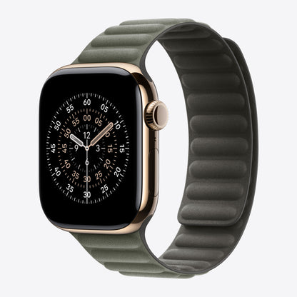 Uhrarmband für Smartwatch - 42mm - Größe S/M - Sage Gray - für Watch Hermès Series 7, Hermès Series 9, SE 3, Series 10, Series 11, Series 8, Series 9